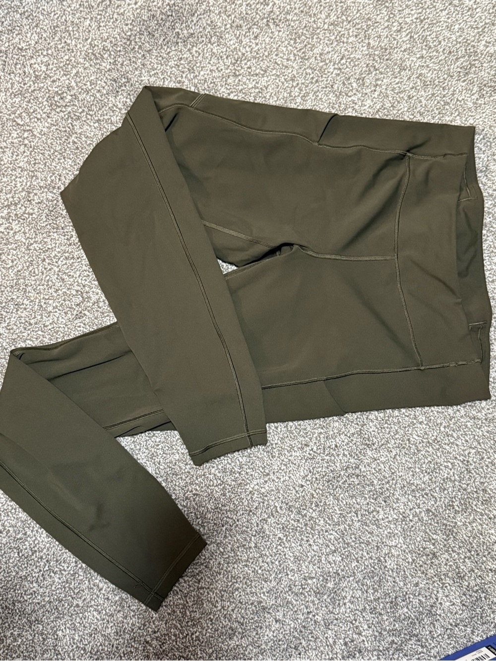 Base pace Olive Green Active Leggings